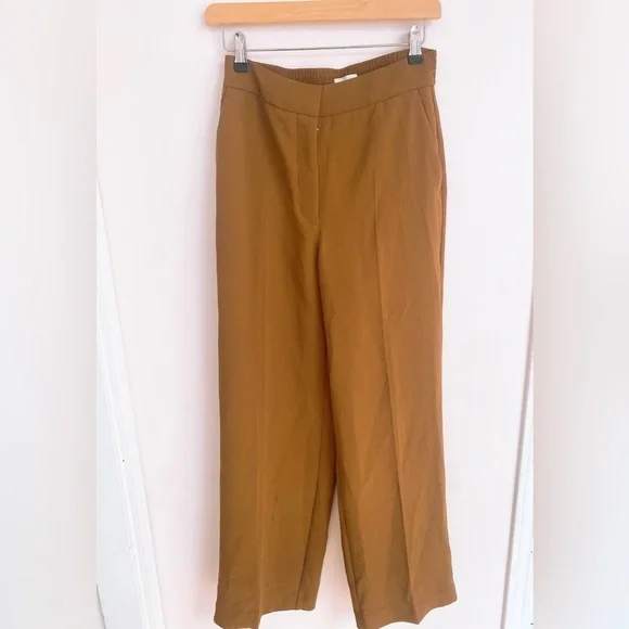 Aritzia Wilfred Alanya Pant in Rich Chesnut - Picture 3 of 10
